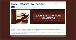 Desktop Screenshot of fashchambers.com